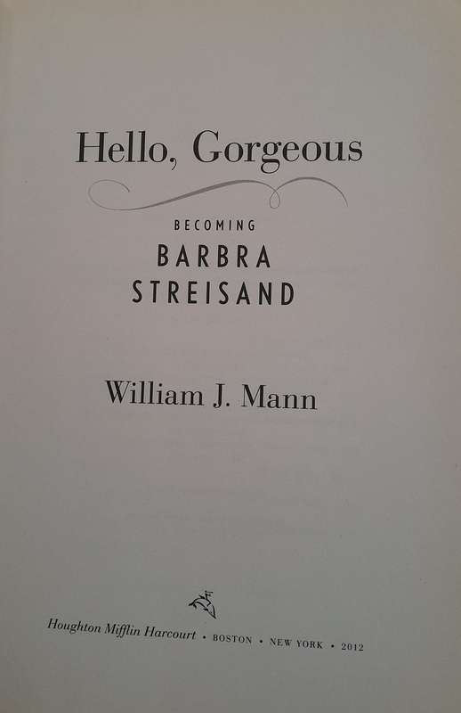 Hello Gorgeous - Becoming Barbra Streisand