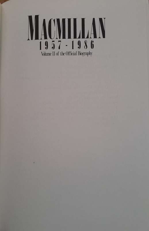 Macmillan: 1957-1986