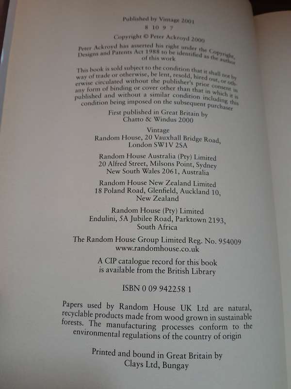 London, The Biography - Peter Ackroyd