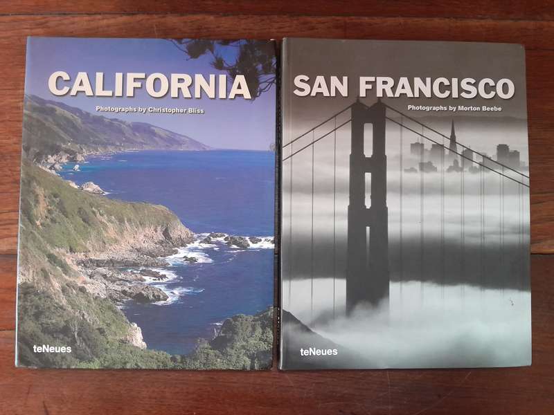 California & San Francisco - set of 2 books