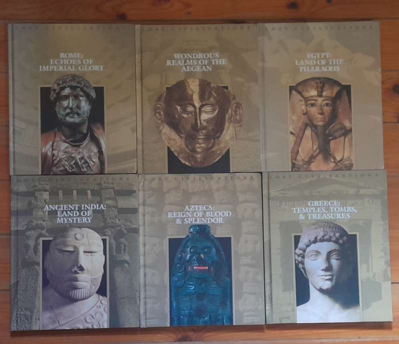 Lost Civilizations - set of 6 books