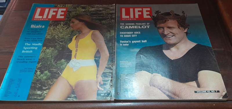 Assorted Life magazines - set of 55