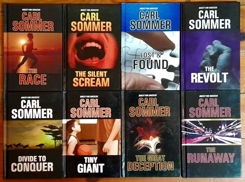 Set of 8 books for children - Carl Sommer