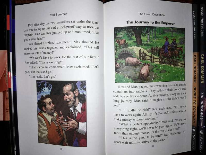 Set of 8 books for children - Carl Sommer