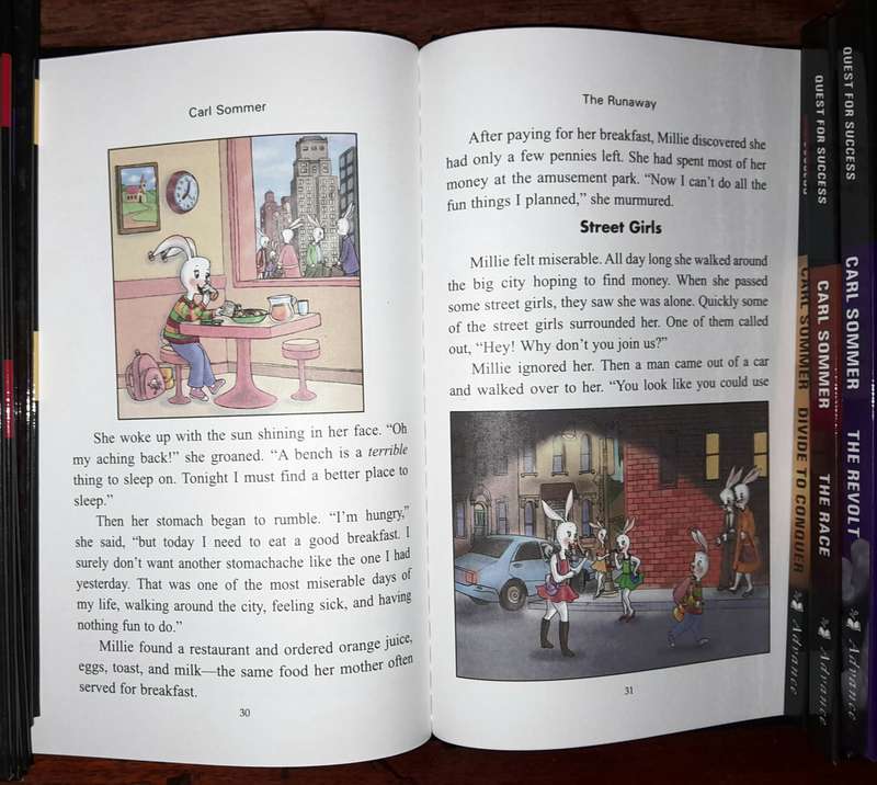 Set of 8 books for children - Carl Sommer