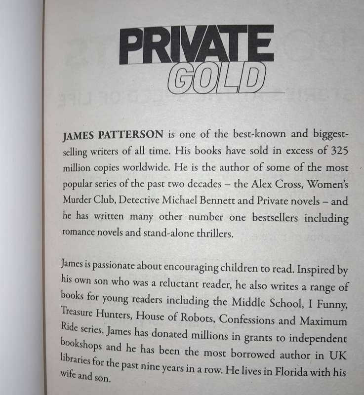 James Patterson - Private Gold
