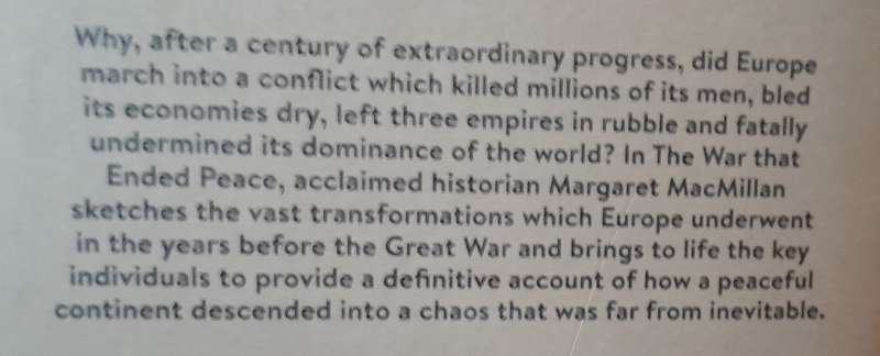 The War That Ended Peace