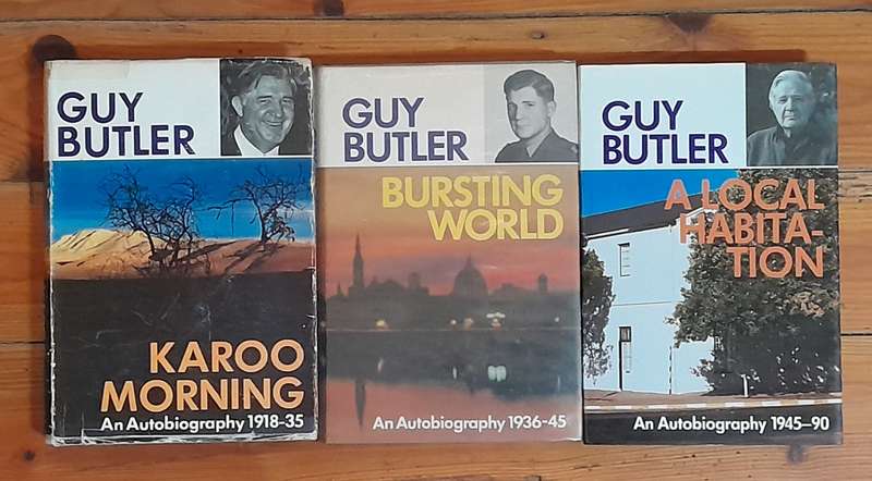 Guy Butler - Autobiography (set of 3)