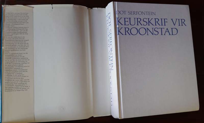 Keurskrif vir Kroonstad - Dot Serfontein (signed)