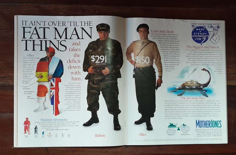 Assorted Mother Jones Magazines - set of 25