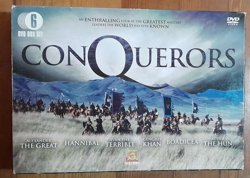 ConQuerors - box set of 6 DVD's