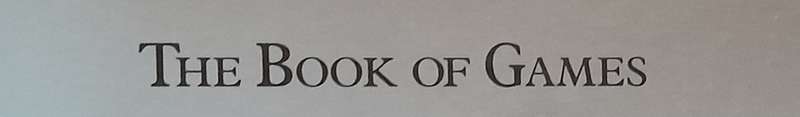 The book of Games
