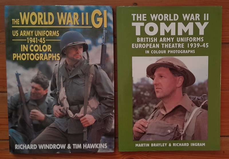 The world War II GI & Tommy - set of 2 books