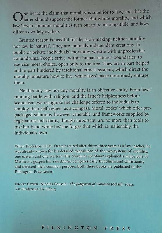Law and Morality