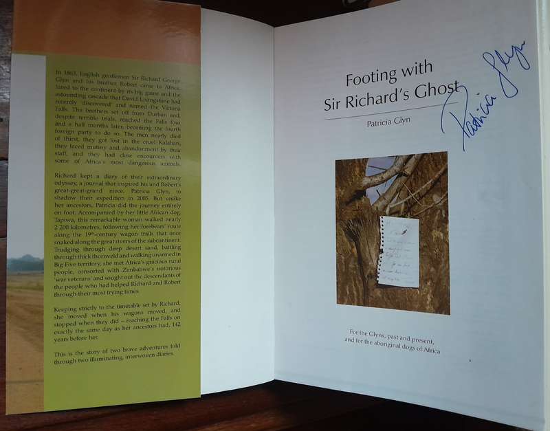 Footing with Sir Richard's Ghost - Patricia Glyn (signed copy)