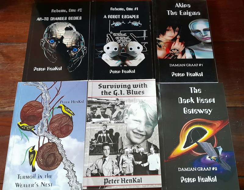 Peter HenKal - set of 6 books