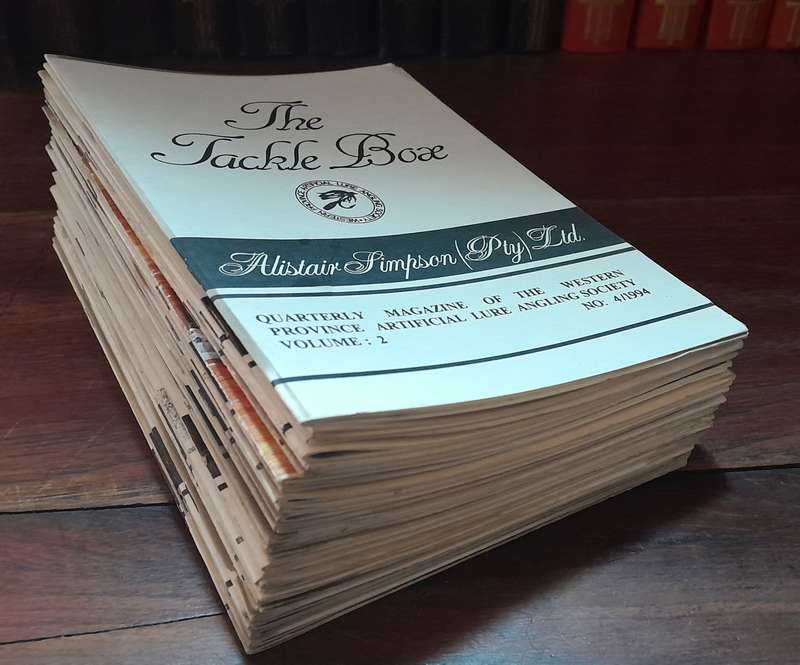The Tackle Box - set of 30  magazines about fishing