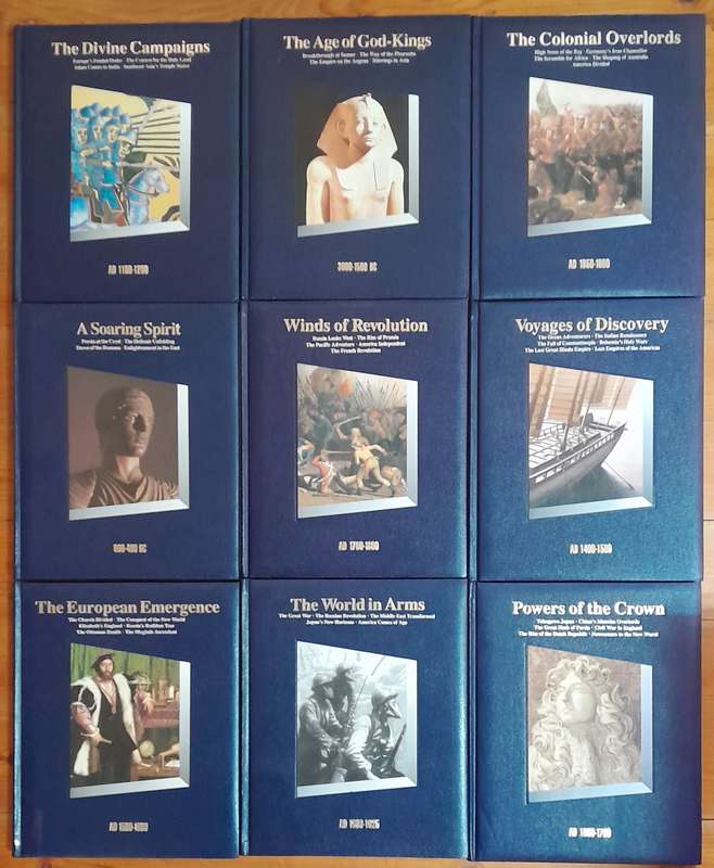 Time-Life History of the World - Set of 9 books