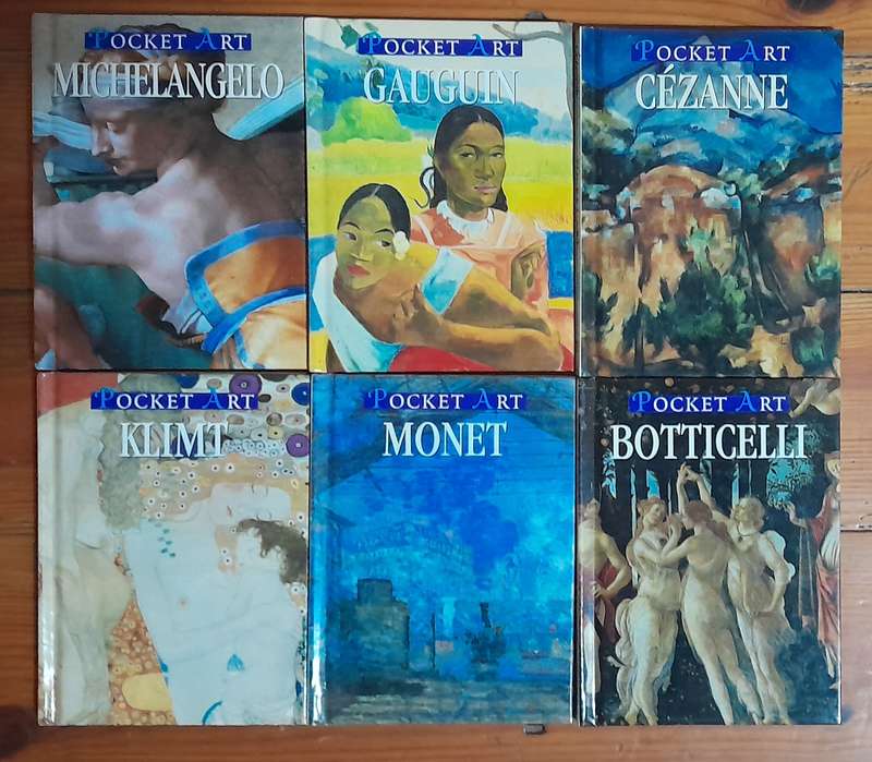 Pocket Art - set of 6 books