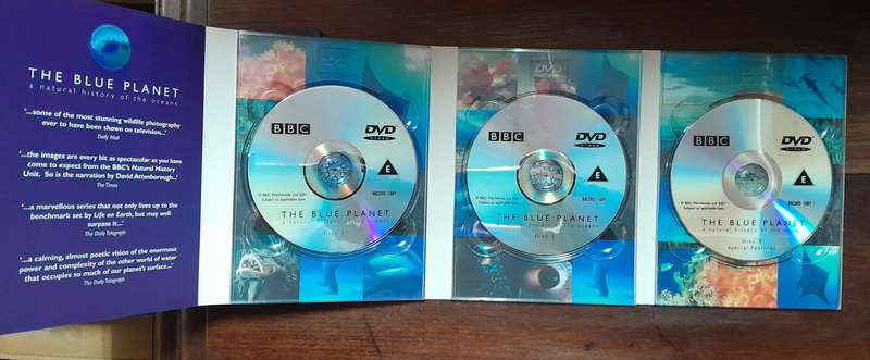 David Attenborough - Set of 32 DVD discs