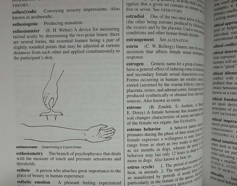 The Dictionary of Phsycology