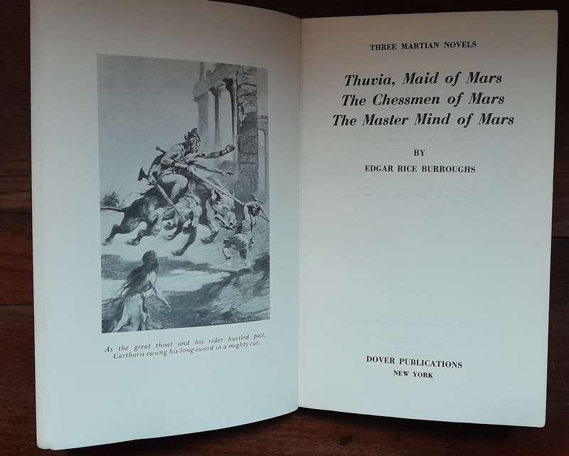 Three Martian Novels - Edgar Rice Burroughs