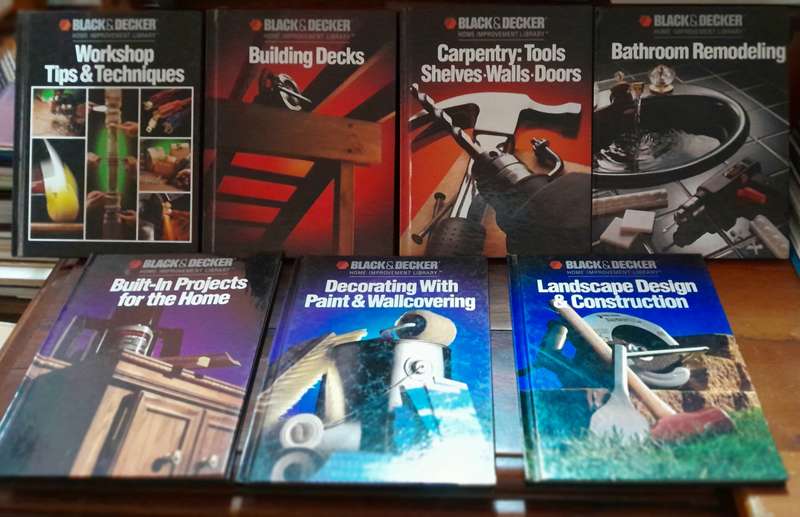 Black & Decker - set of 7 Home Improvement books