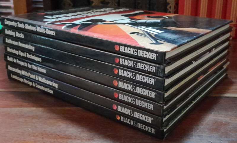 Black & Decker - set of 7 Home Improvement books