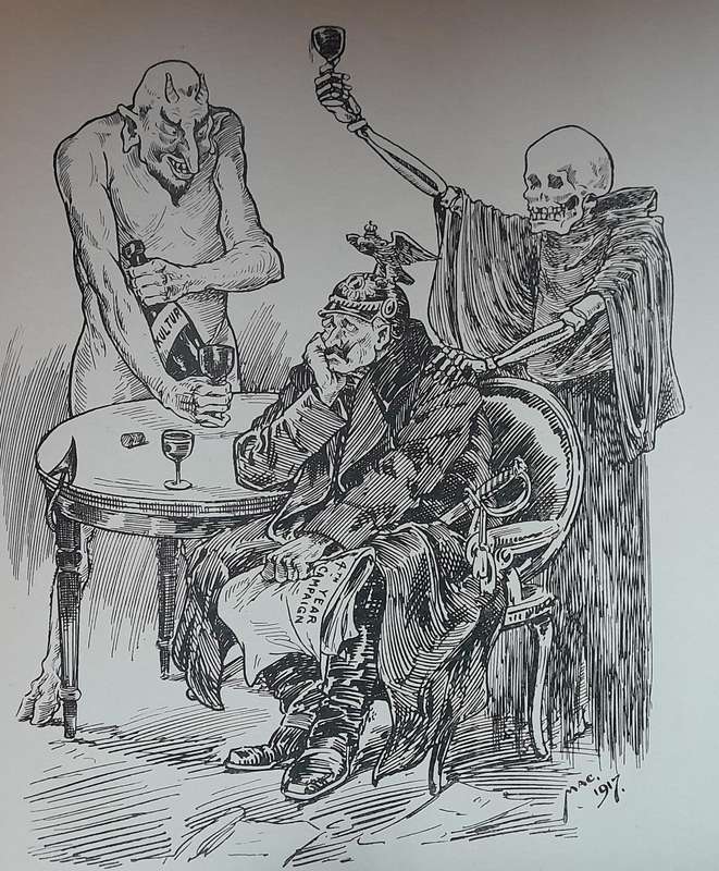 Cartoons of the Great War 1916-1917 & 1917-1918-1919 - Mac