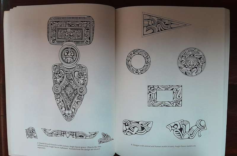 Early Medieval Designs from Britian - for Artists and Craftspeople