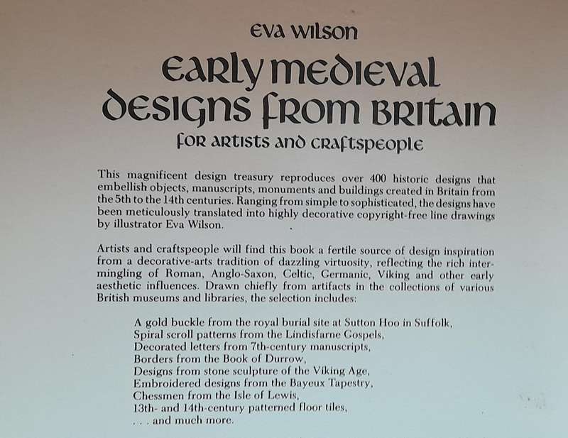 Early Medieval Designs from Britian - for Artists and Craftspeople