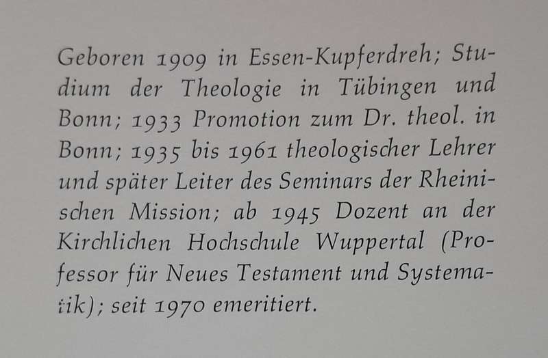 Die Theologie des Paulus im Umriss