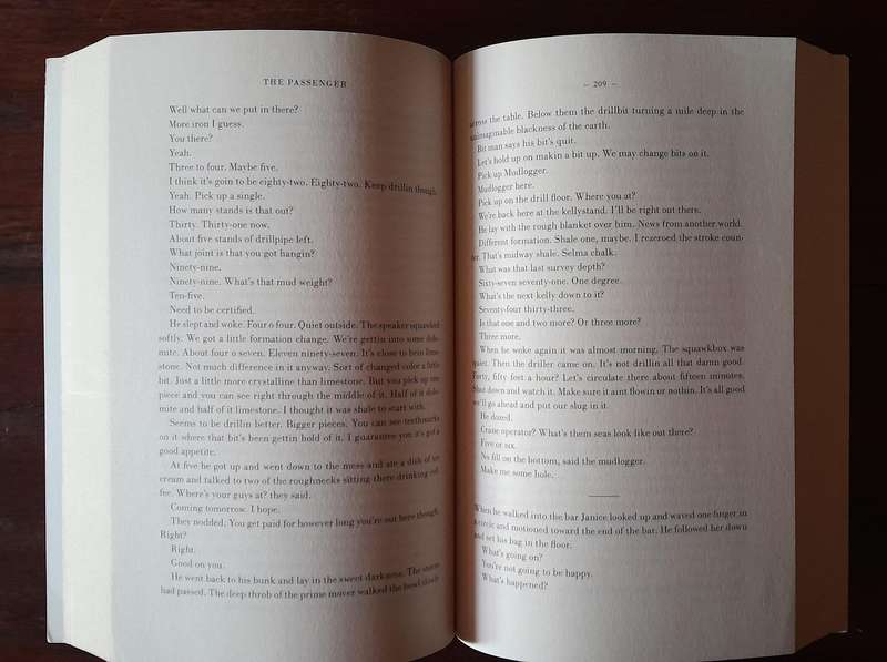The Passenger - Cormac McCarthy