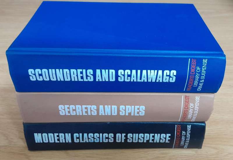Reader's Digest: Library of Crime & Suspense - set of 3 books