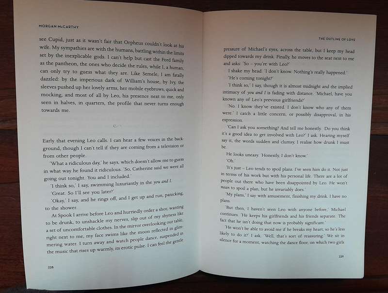 The Outline of Love - Morgan McCarthy