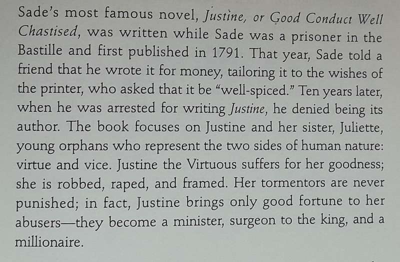 Marquis de Sade - Justine