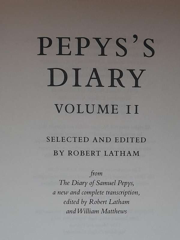 Pepys's Diary