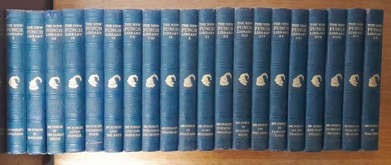 The New "Punch" Library - set of Twenty Volumes