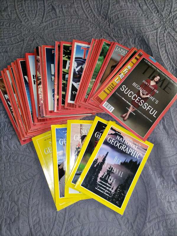 TIME Magazines + National Graphic ( BULK SALE )