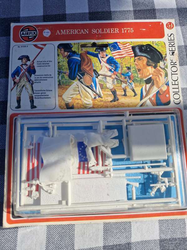 Airfix American Soldier 1775 model kit