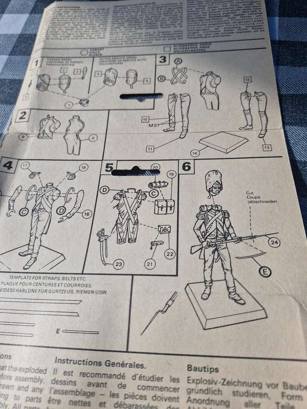 Airfix French Grenadier of the Imperial Guard model kit
