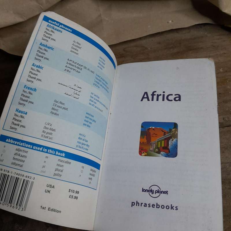 Portuguese Phrasebook & Africa Phrasebook