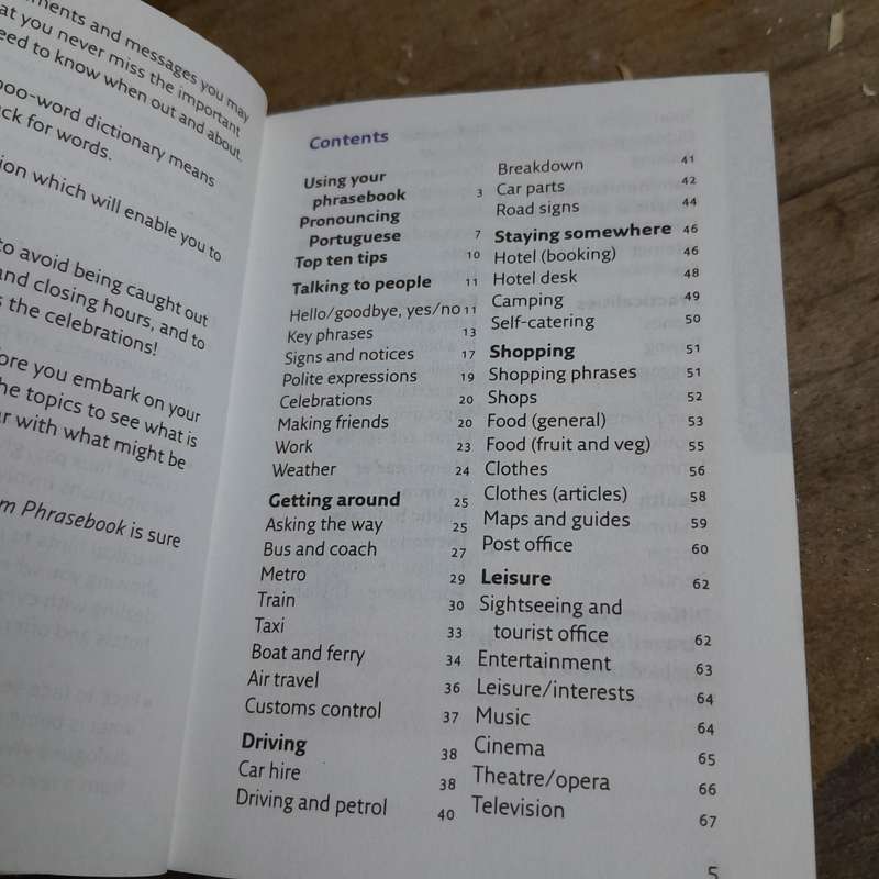Portuguese Phrasebook & Africa Phrasebook