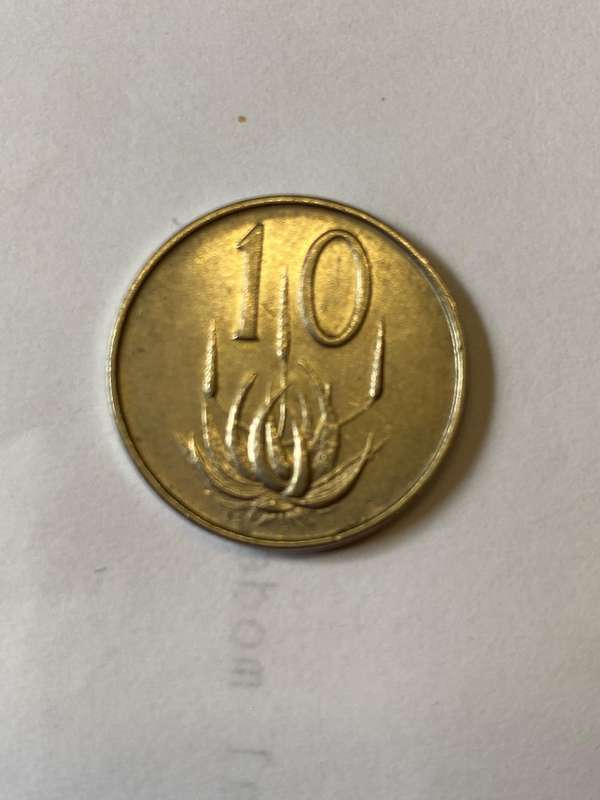 1965 South Africa 10 cent - AFRIKAANS - BID PER COIN