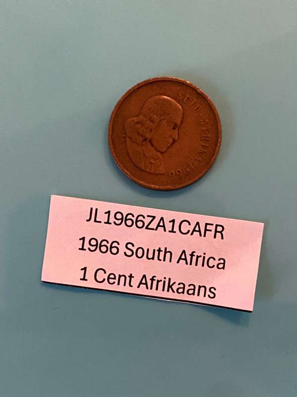 1966 South Africa 1 cent - AFRIKAANS