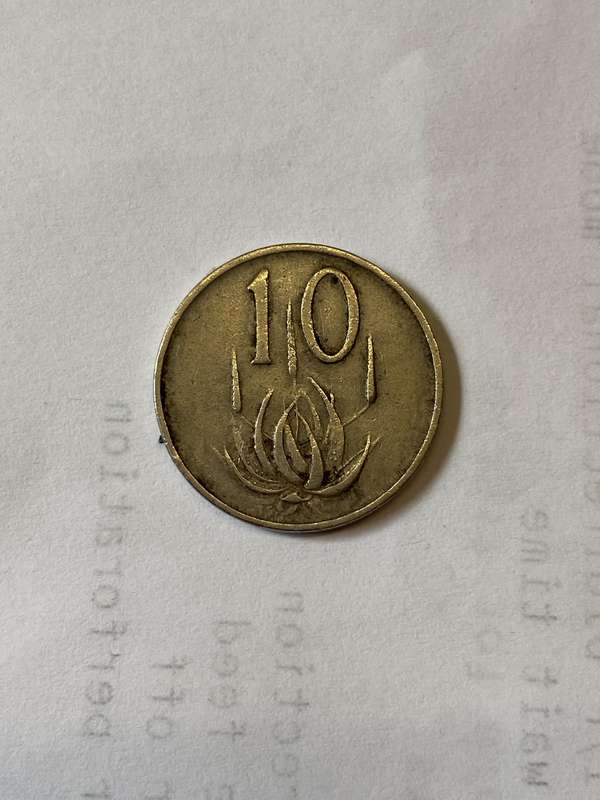 1966 South Africa 10 cent - AFRIKAANS