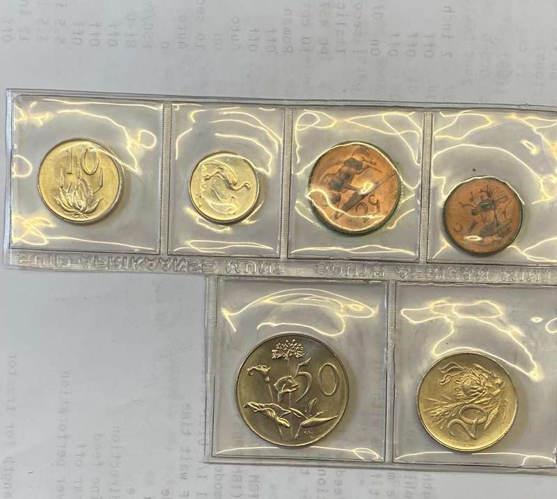 1968 SA Mint Pack  - MISSING R1