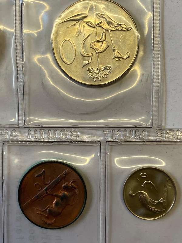 1968 SA Mint Pack  - MISSING R1