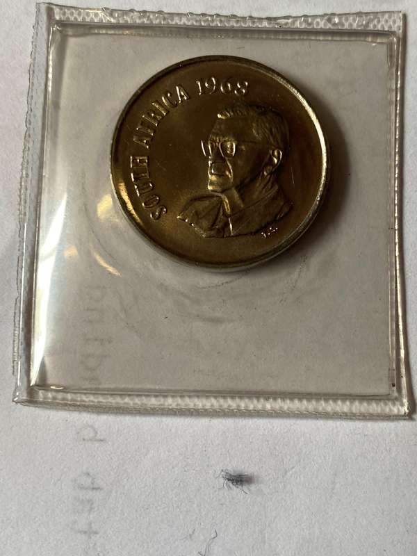 1968 South Africa 10 cent - ENGLISH - IN POUCH