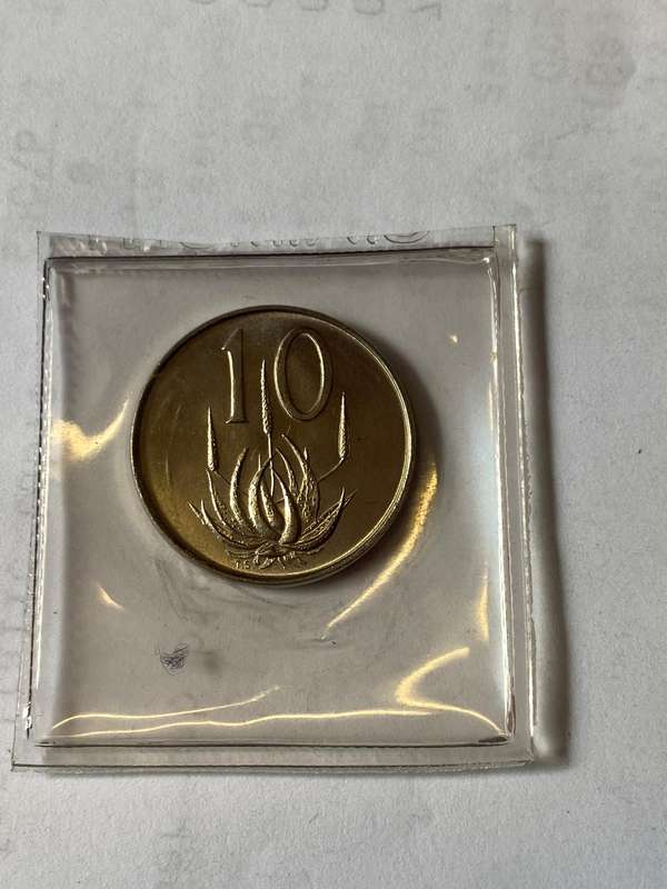 1968 South Africa 10 cent - ENGLISH - IN POUCH